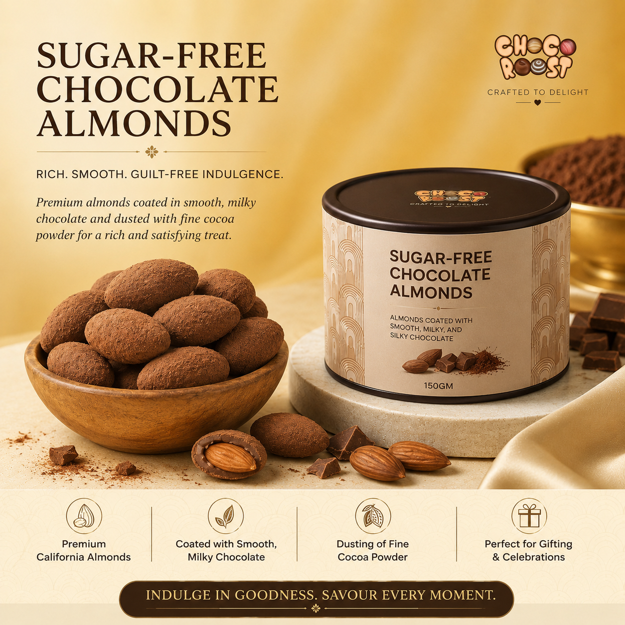 SUGAR FREE TOASTED ALMOND