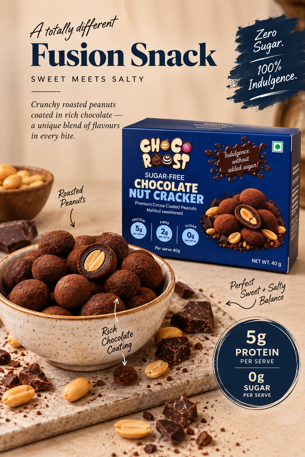 Sugar-Free Chocolate Nutcracker Dragees
