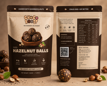 Hazelnut Protein Vegan Choco Balls