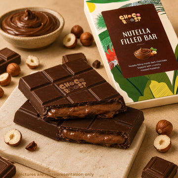 NUTELLA FILLED CHOCOLATE BAR